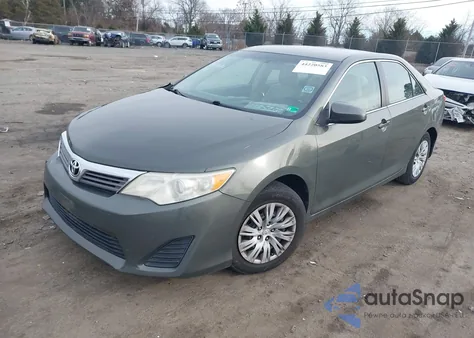2013 Toyota Camry L z USA, uszkodzony, nr VIN 4T4BF1FK7DR282188